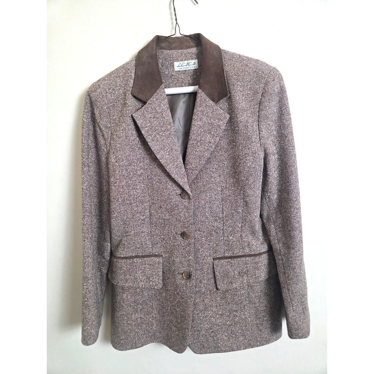 Leica Women's Brown And Grey Jacket